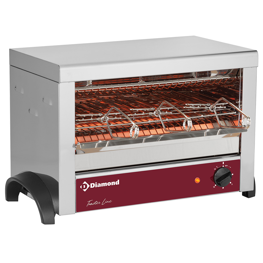 Diamond ELECTRIC Quarzröhren Toaster mit 3 Zangen