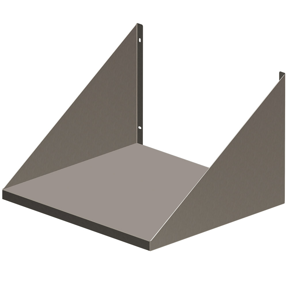 Wandhalterung Edelstahl, Mikrowelle Diamond