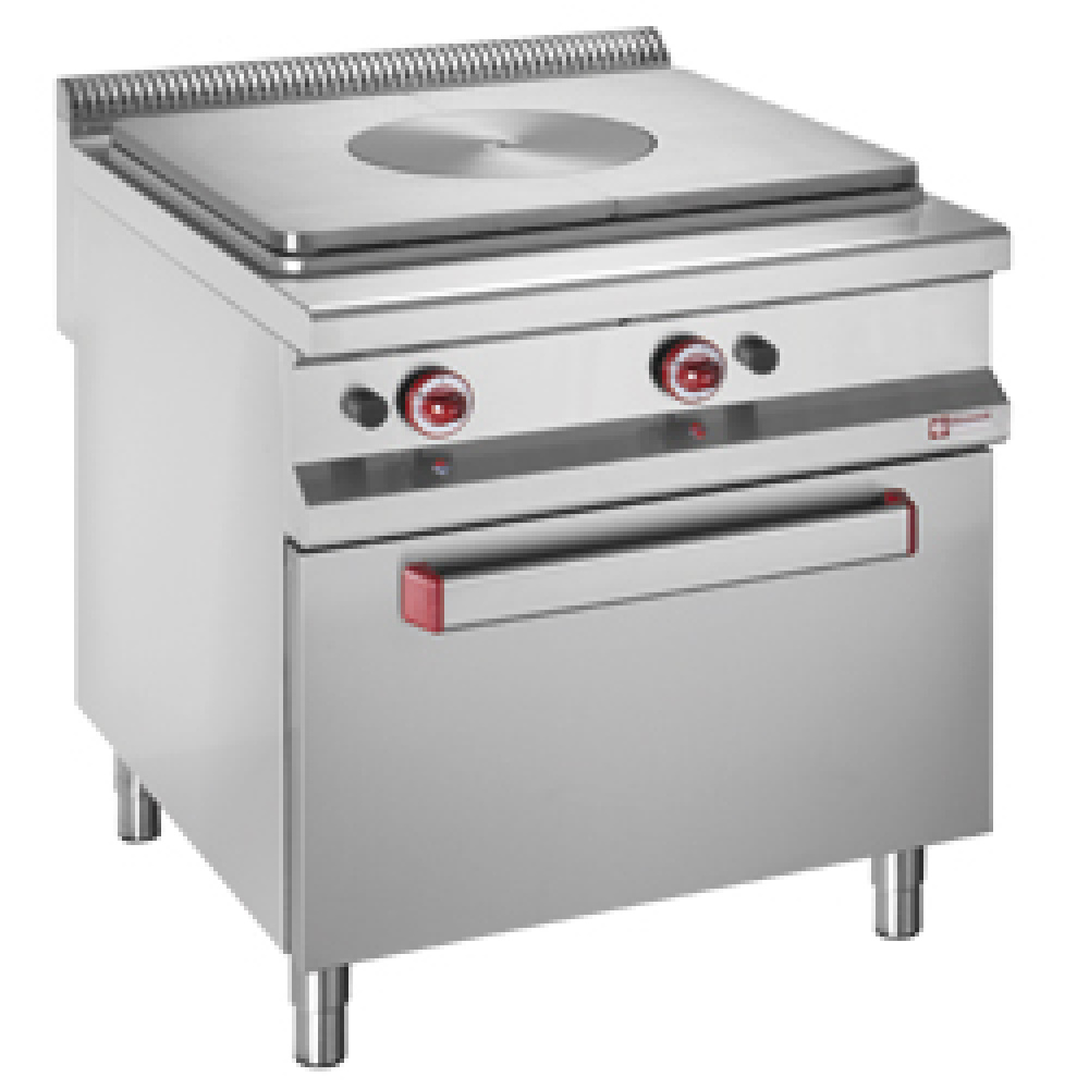 Diamond Kochserie 900 Gasherd mit Glühplatte auf Gasbackofen