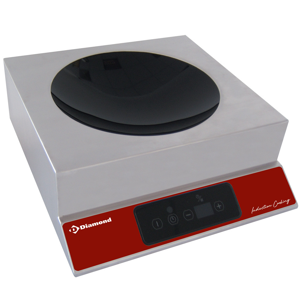 Diamond ELECTRIC - WOK Induktionsplatte "Wok" 3500 watt, Touch-Tasten