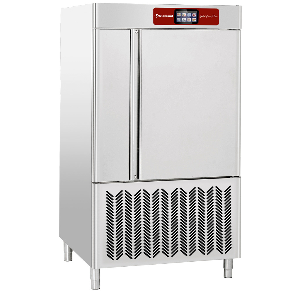 Diamond 10x GN 2/1 - 600x800 Schnellgefrierzelle, TOUCH SCREEN 10x GN 2/1 (oder) 600x800 - 20x 600x400 (75-50 Kg)