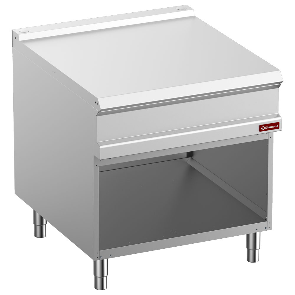 Diamond Kochserie 900 Neutrales Arbeitselement, Modul 1/1, offener Unterbau