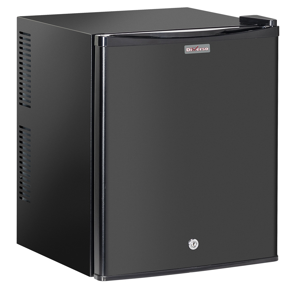 Diverso Minibar-Kuehlschraenke Minibar geschlossene Türfront, 26 Liter - SCHWARZ