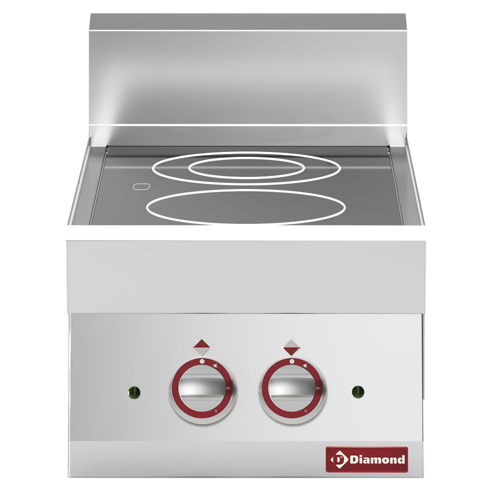 Diamond ELECTRIC - VITROCERAMIC Elektro-Vitro-Keramikherd 2 Kochstellen -top- "Alpha 650"