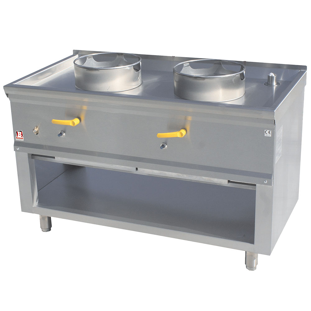 Diamond Chinaherde Wok Herd 2 Brenner
