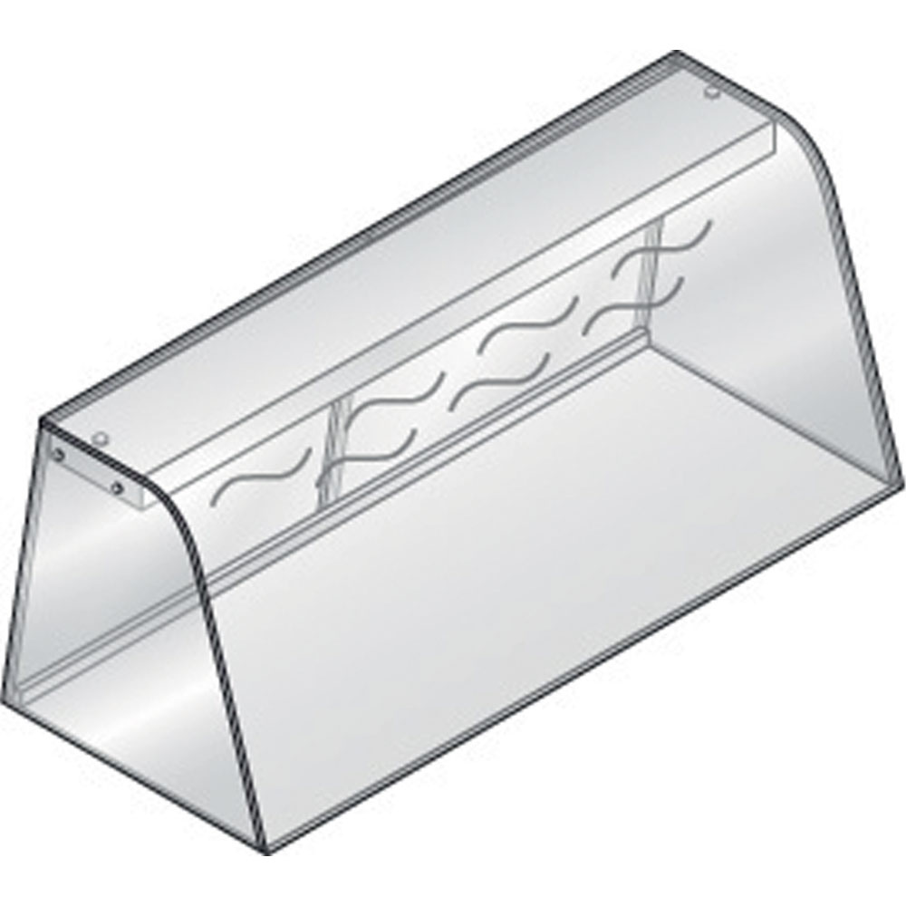 Diamond Self Drop In ARMONIA Vitrine mit Heizelement (durch Widerstand), geschlossen, mit Schiebetüren