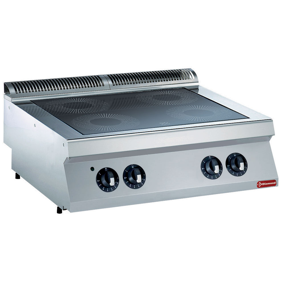 Diamond Kochserie MAXIMA 700+ Elektroherd 4 Cerankochflächen -TOP-