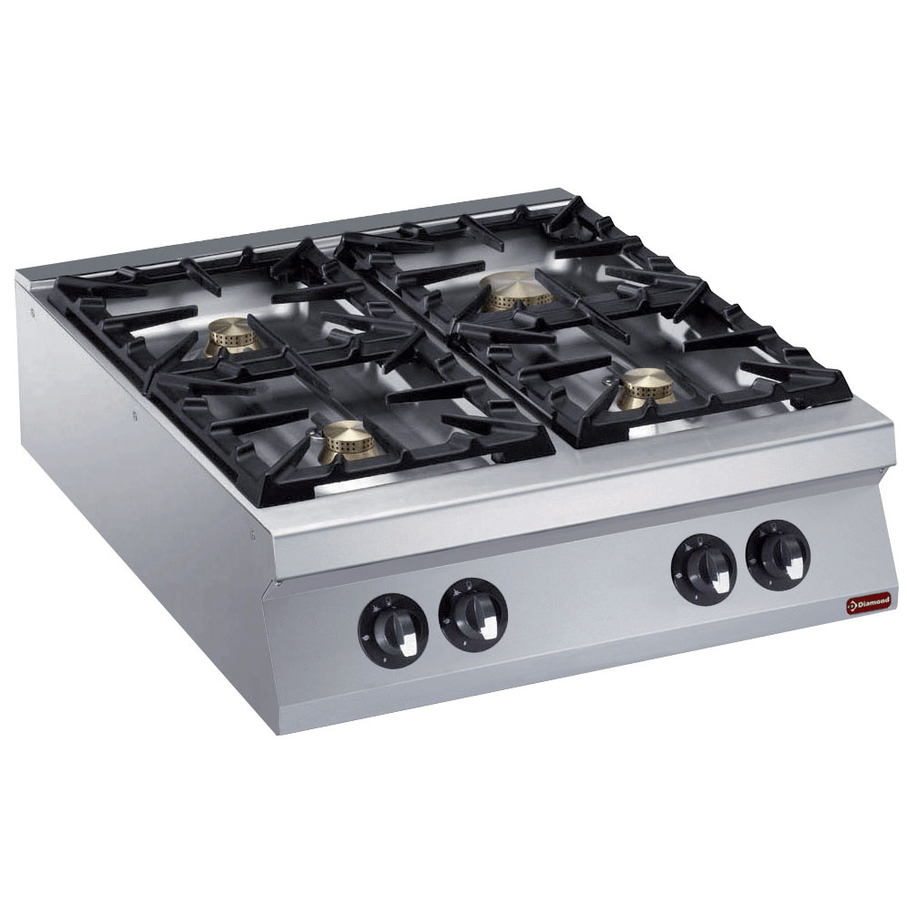 Diamond GAS Gasherd 4 Brenner -TOP-