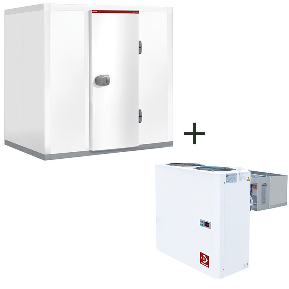 Diamond Kuehl/Gefrierkuehlzellen Zusammenstellung Gefrierraum T° -18° -22° bestehend aus :