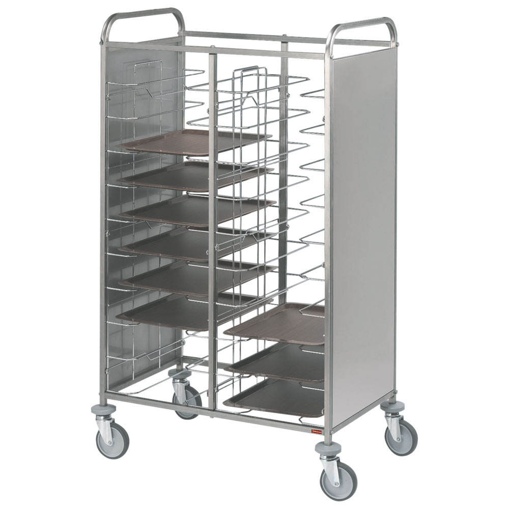 Diamond Regalwagen Tablettwagen "Universal" 2x 12 Level