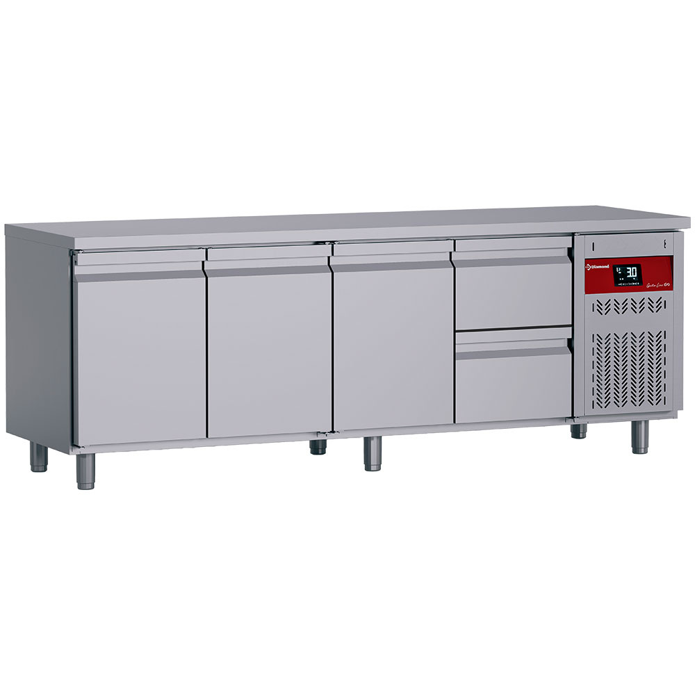 Diamond 700 MM / GN 1/1 Kühltisch bestehend aus :