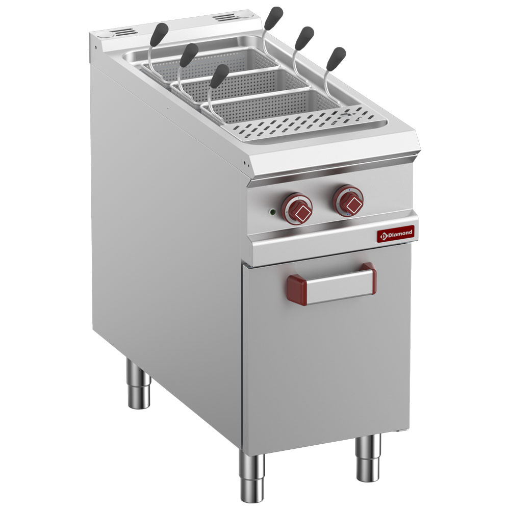 Diamond ELECTRIC Elektro-Nuddelkocher , 1 Becken 40 Lit., auf Unterschrank (s/Korb)