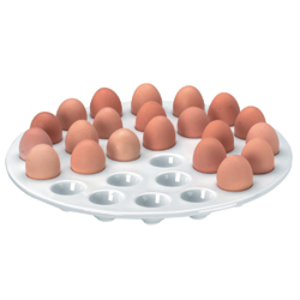 Diamond Wärmer CHAFING DISH Platte 28 Eier aus Porzellan für DA/RTR