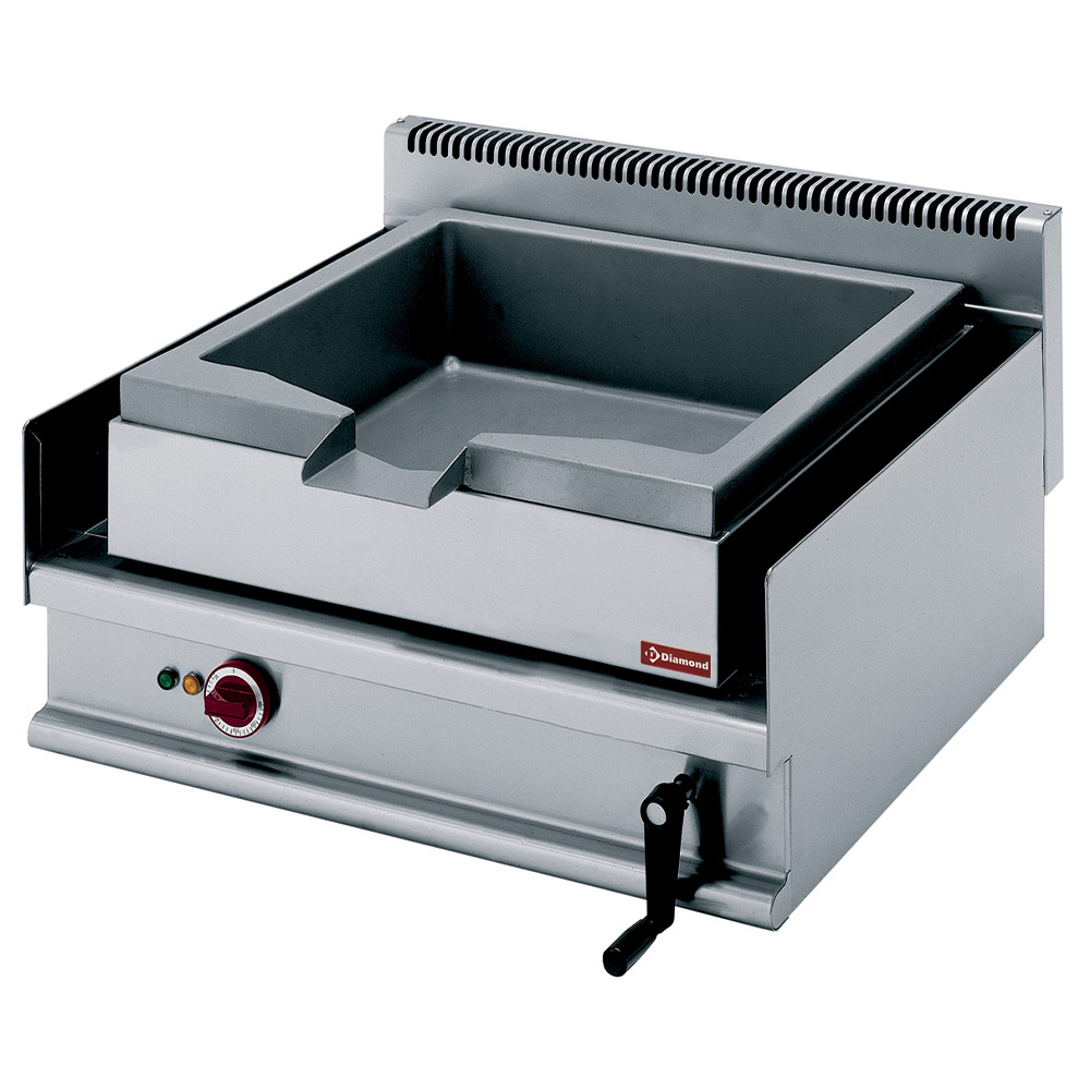 Diamond ELECTRIC Elektro Kippbratpfanne, Edelstahlbecken, Kapazität 30 Liter