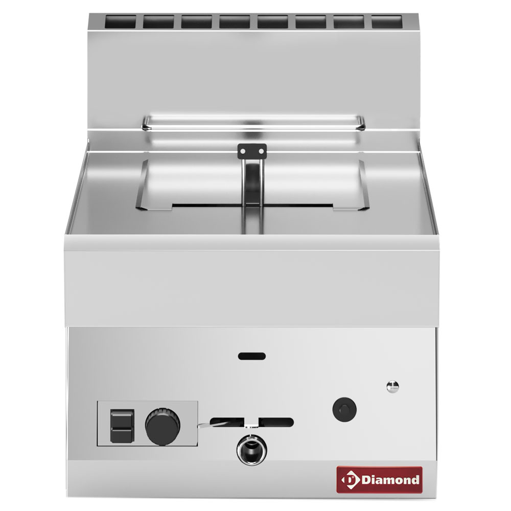 Diamond Kochserie Modular ALPHA 650 Gas Friteuse 1 Becken 8 Liter -Top-