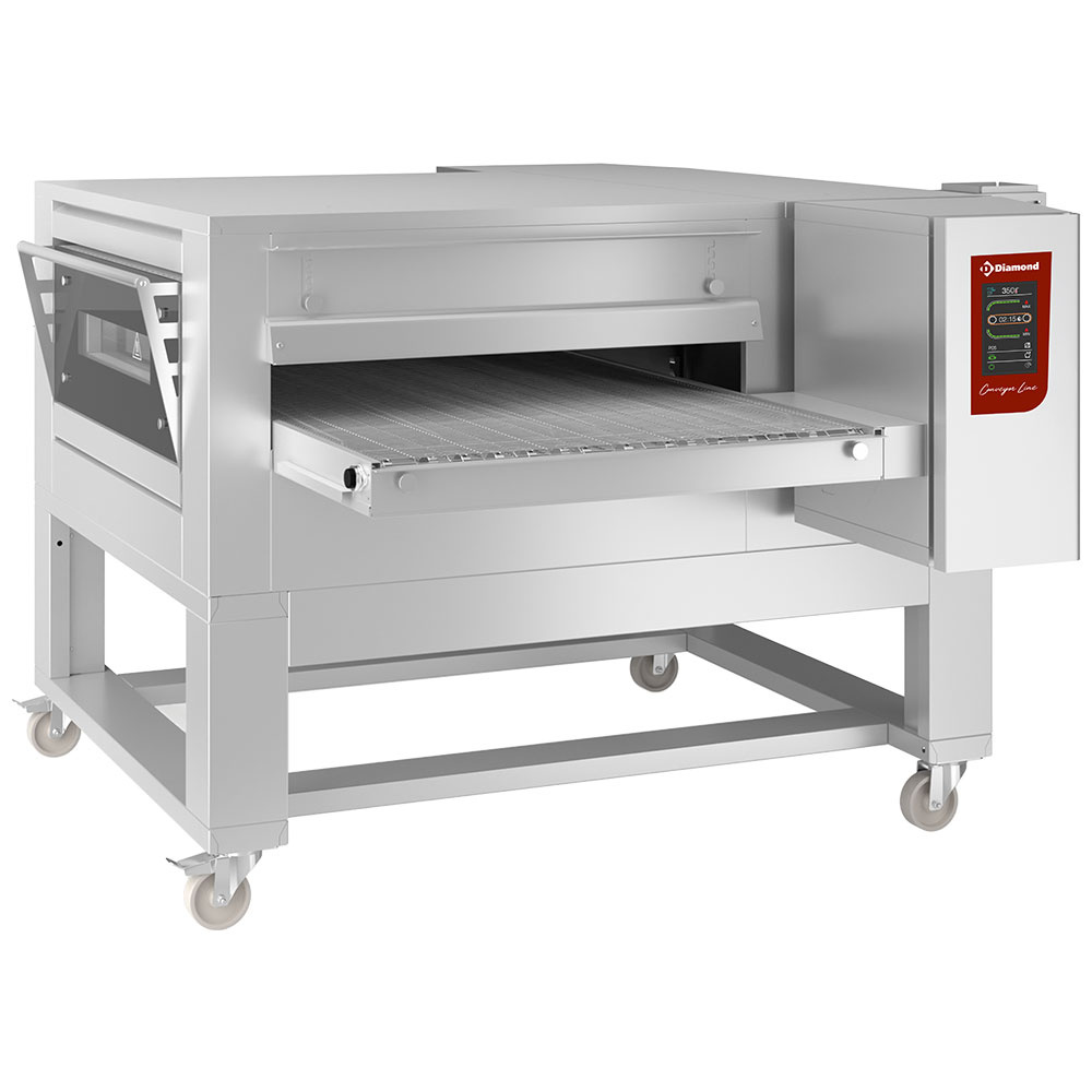 Diamond Durchlaufoefen Gas Kettenbandofen Umluft 800 mm - TOUCH SCREEN