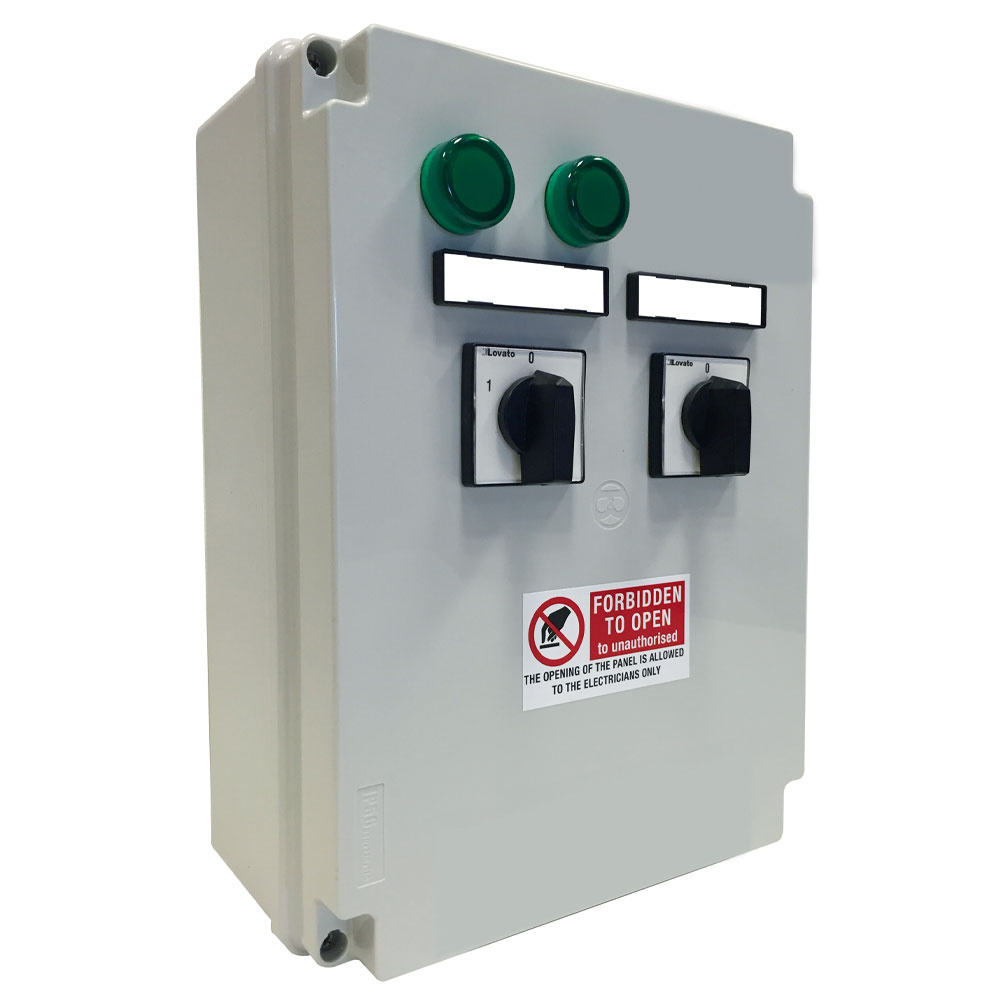 Diamond Für Groupe traction zu courroi Electrical Gehäuse, 2 Geschwindigkeiten + Schalter LED