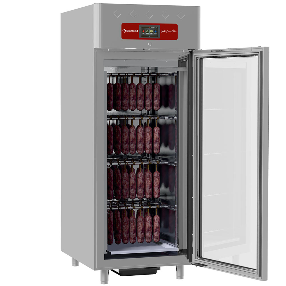 Diamond 850 Lt / DRY AGED MATURING Reifeschrank 850 Liter, belüftet, 1 Glastür 20x GN 2/1