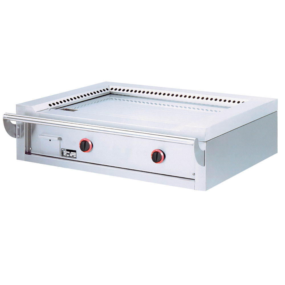 Diamond GAS Gas "Teppanyaki" Platte, 2 Zonen (2x 7 kW), Tischmodell -Top-