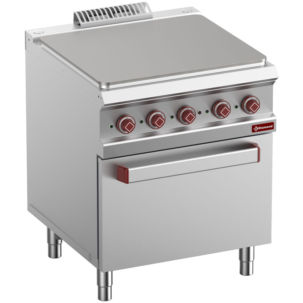 Diamond Kochserie OPTIMA 700 elektrischer Fortkochplatte, module 1/1, auf Ofen GN2/1