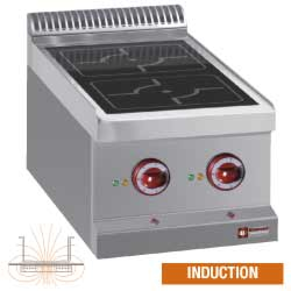 Diamond Kochserie OPTIMA 700 Elektroherd, 2 Induktionszonen, -TOP-