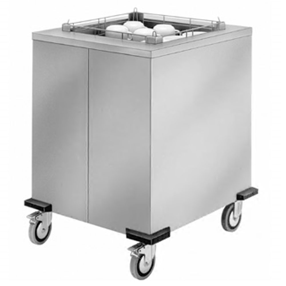 Diamond Spenderwagen trolley with strings for trays 500x500mm