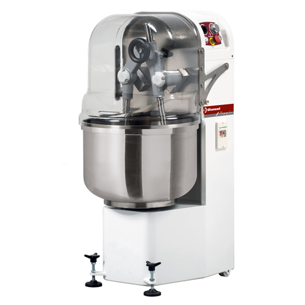 Diamond 2 SPEEDS Schwenkarm-Kneter, 40 Kg - 2 Geschwindigkeiten