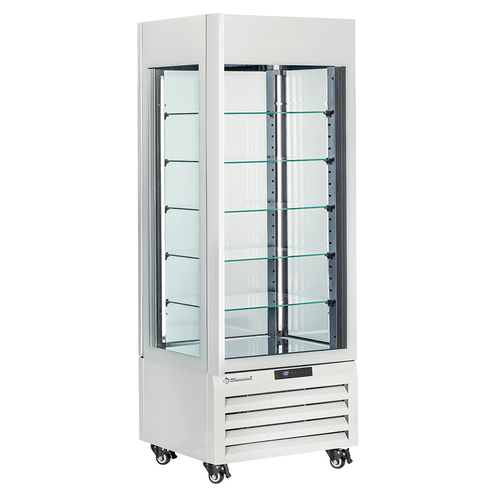 Diamond 440 Lt / PASTRY Volle Vitrine 440 Lt., 5 Glasstufen, belüftet - PASTRY - WEISS