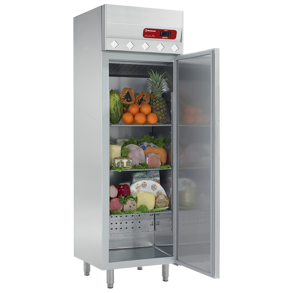 Diamond Kuehl/Gefrieschraenke Umluft- Kühlschrank, 400 Liter, 1 Tür
