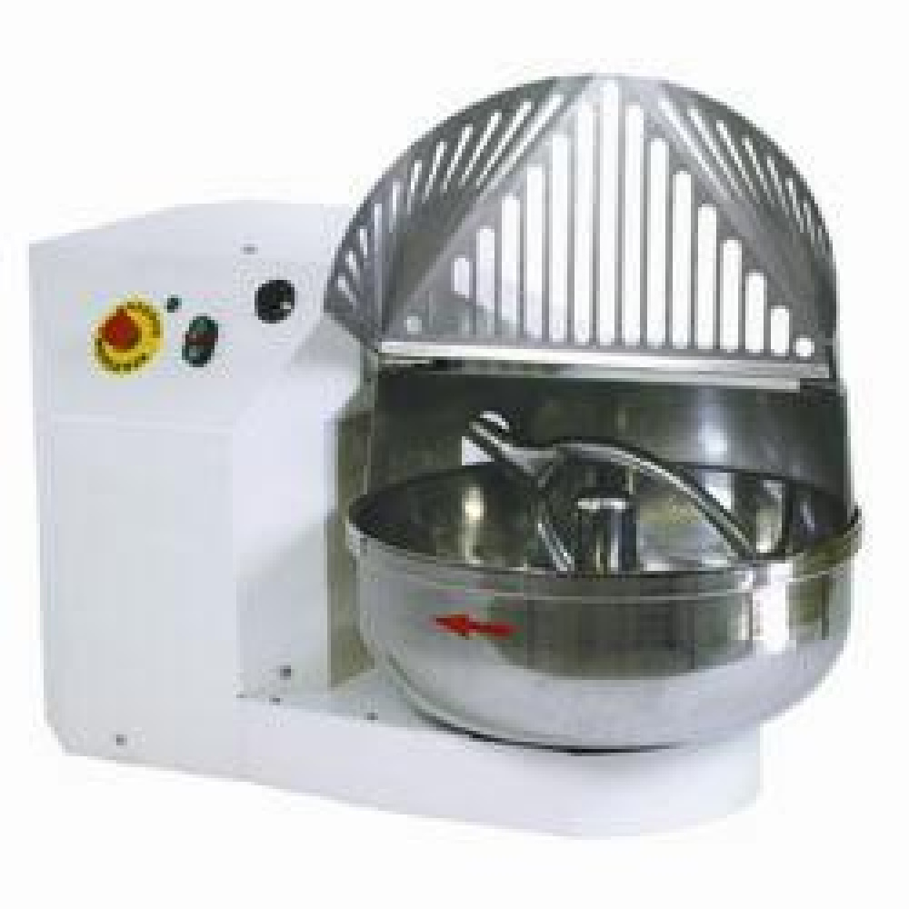 Diamond Spiralteigknetmaschine Gabel Teigkneter speziell für Pizzeria, 30 kg, 2 Geschwindigkeiten