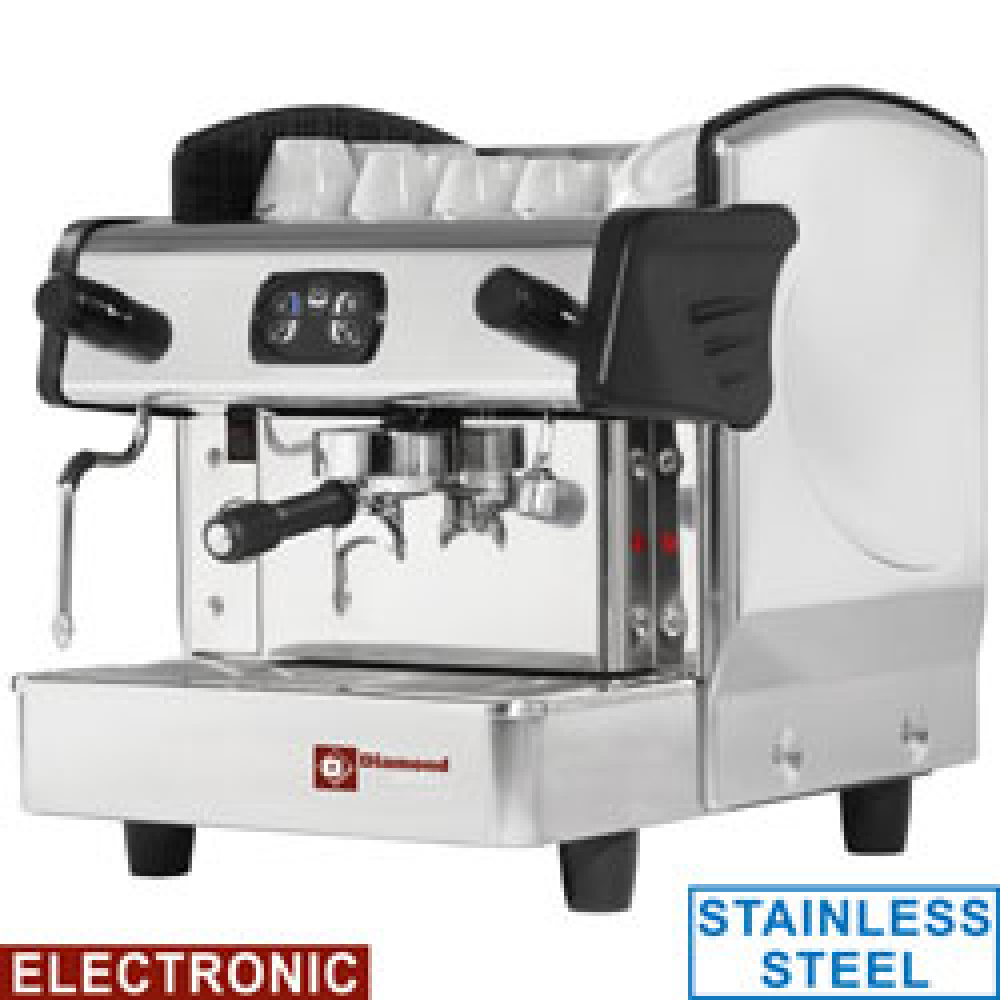 Diamond Espresso-Kaffeemaschinen Expressomaschin 1-gruppig, automatisch (Ohne Display)