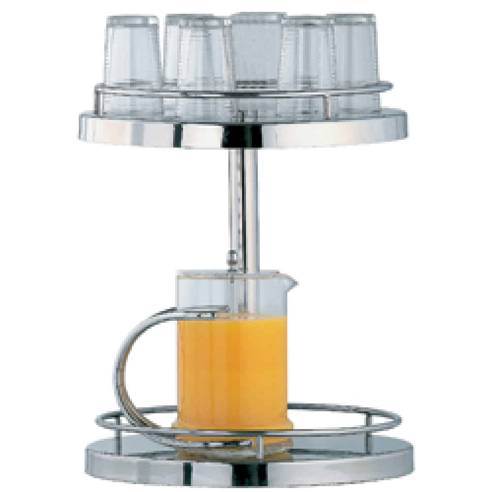 Diamond Structures carafes und verres Ständer 2 Ebenen für Glaskannen und Gläser, Ø 400 mm
