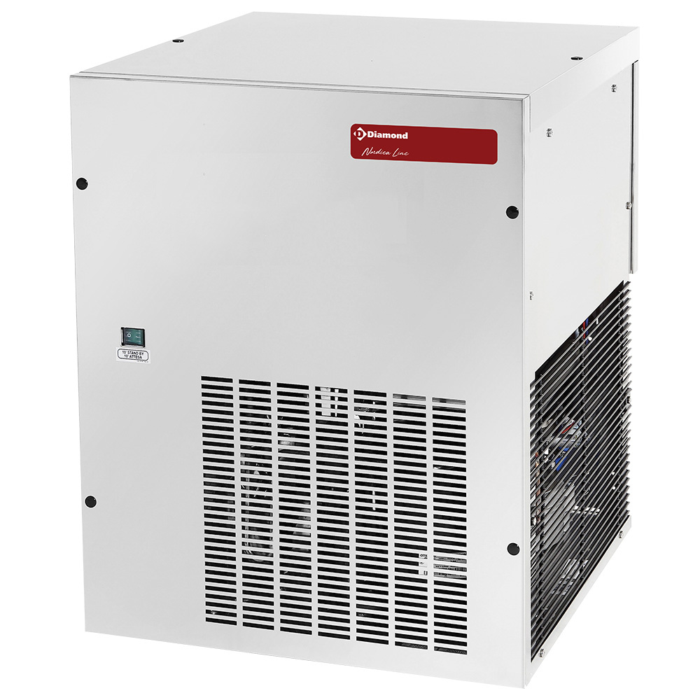Diamond Eiswürfelbereiter Granulat-Eismaschine 280 kg ohne Reservebehälter "Luft"