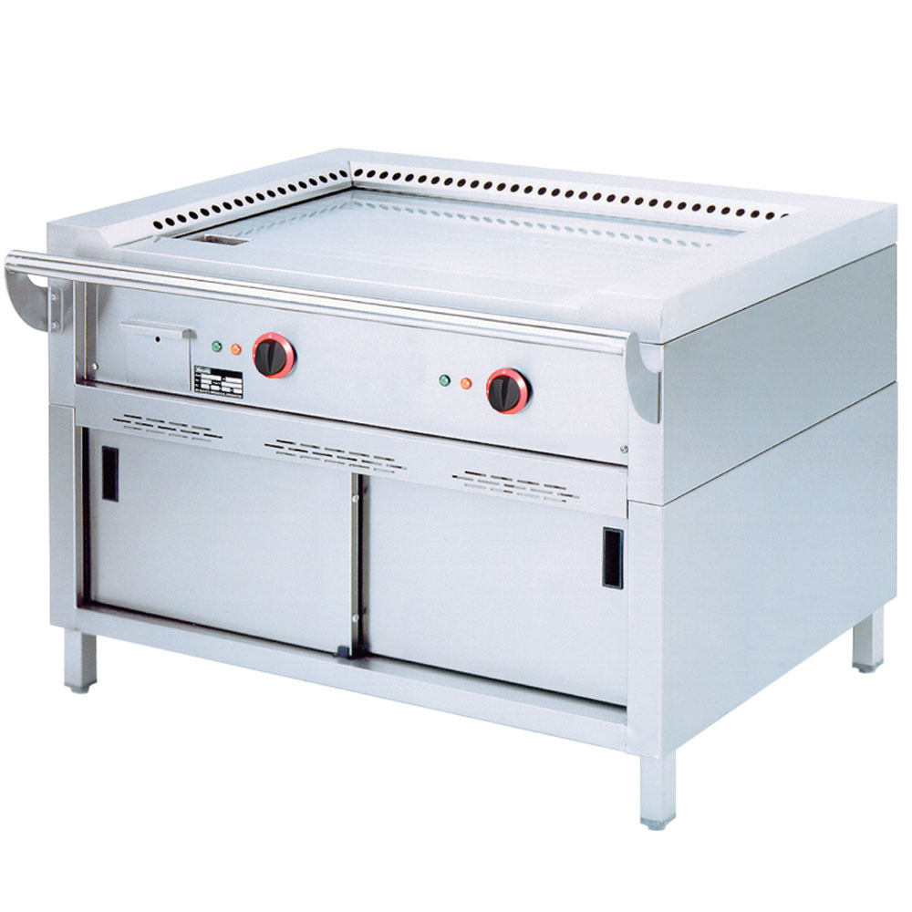 Diamond Teppanyaki Elektro "Teppanyaki" Platte, 2 Zonen (2x 5,85 kW), auf Unterschrank