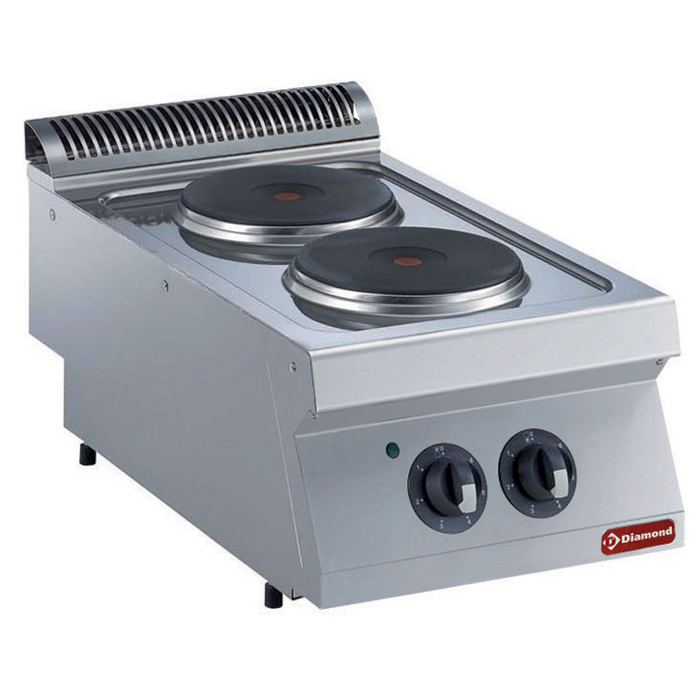 Diamond Kochserie MAXIMA 700+ Elektro Plattenherd mit 2 runde Kochplatten -TOP-