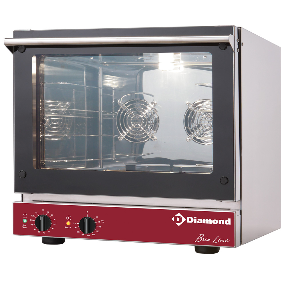 Diamond ELECTRIC Elektro Konvektionsofen, 4x 460x340 mm