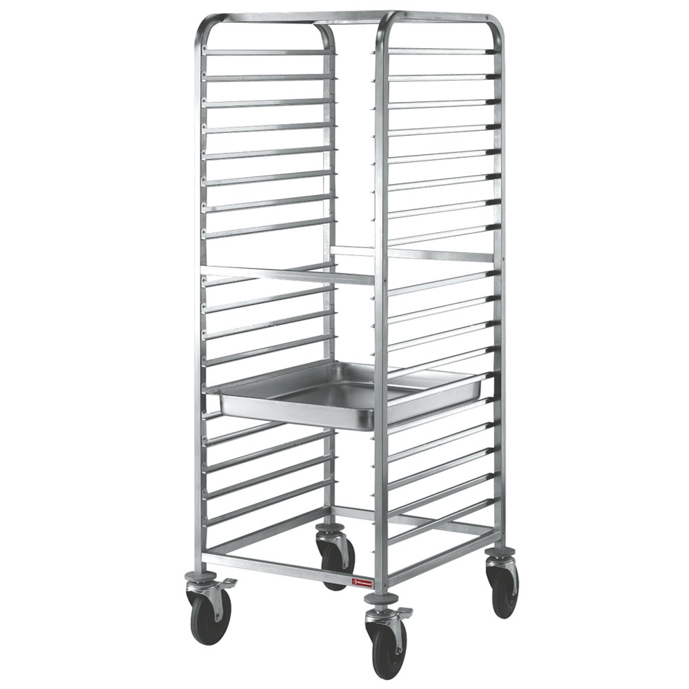 Diamond GASTRONORM Tablettwagen für Bleche 20x GN2/1, Abstand 75 mm