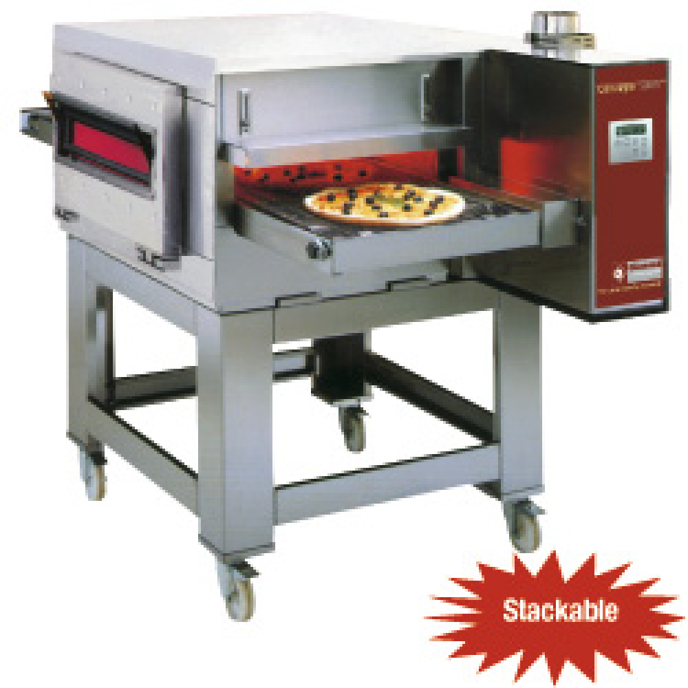 Diamond Durchlaufoefen Gas Kettenbandofen Umluft 40-30 Pizzen Ø 350 mm