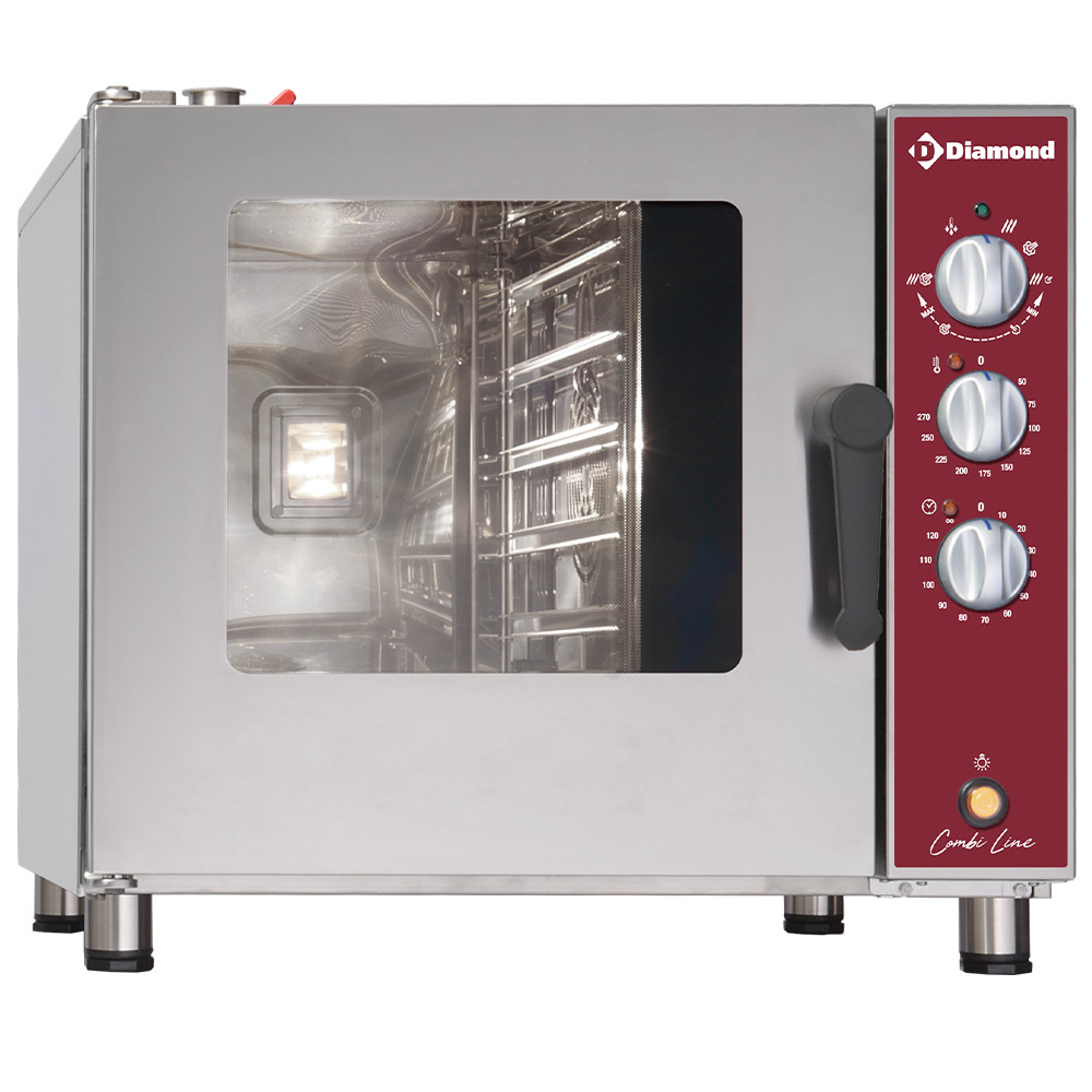 Diamond Kombidämpfer Direkt Elektroofen Dampf/Konvektion 5x GN 1/1