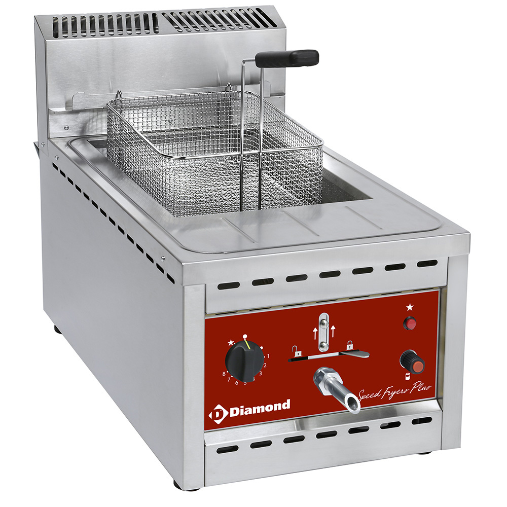 Diamond Friteusen Gas-Fritteuse 12l -TOP-