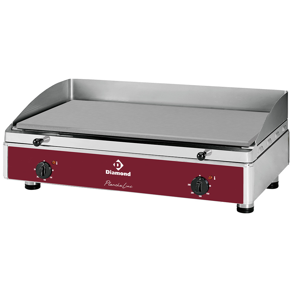 Diamond Grillplatten Elektro Grillplatte, glatt
