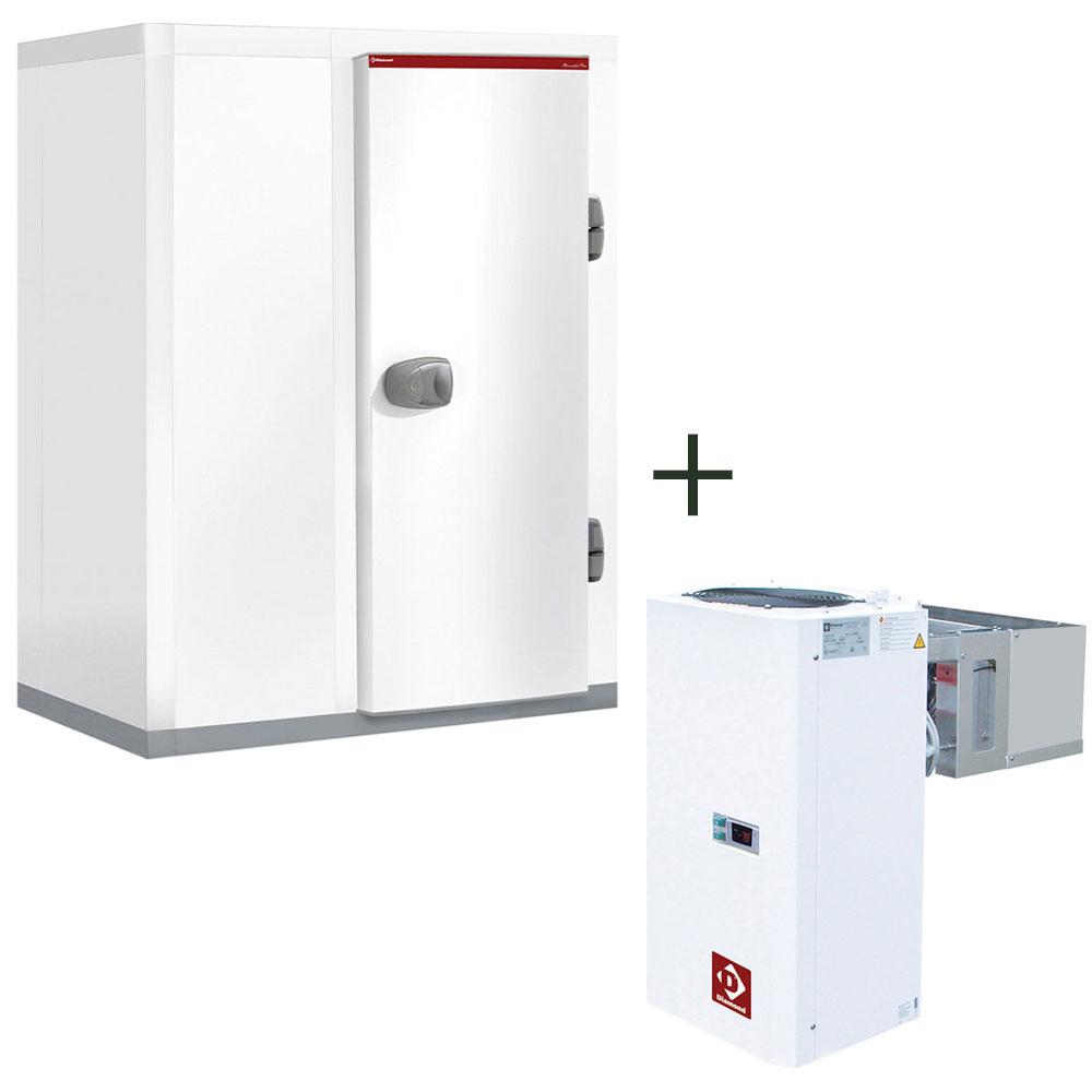 Diamond Kuehl/Gefrierkuehlzellen Zusammenstellung Gefrierraum T° -18° -22° bestehend aus :