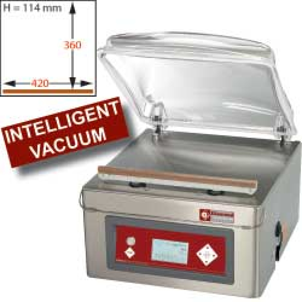 Diamond Vakuummaschine Vakuum-Maschine 420x360xh114 mm., LCD  - 16 m3/std