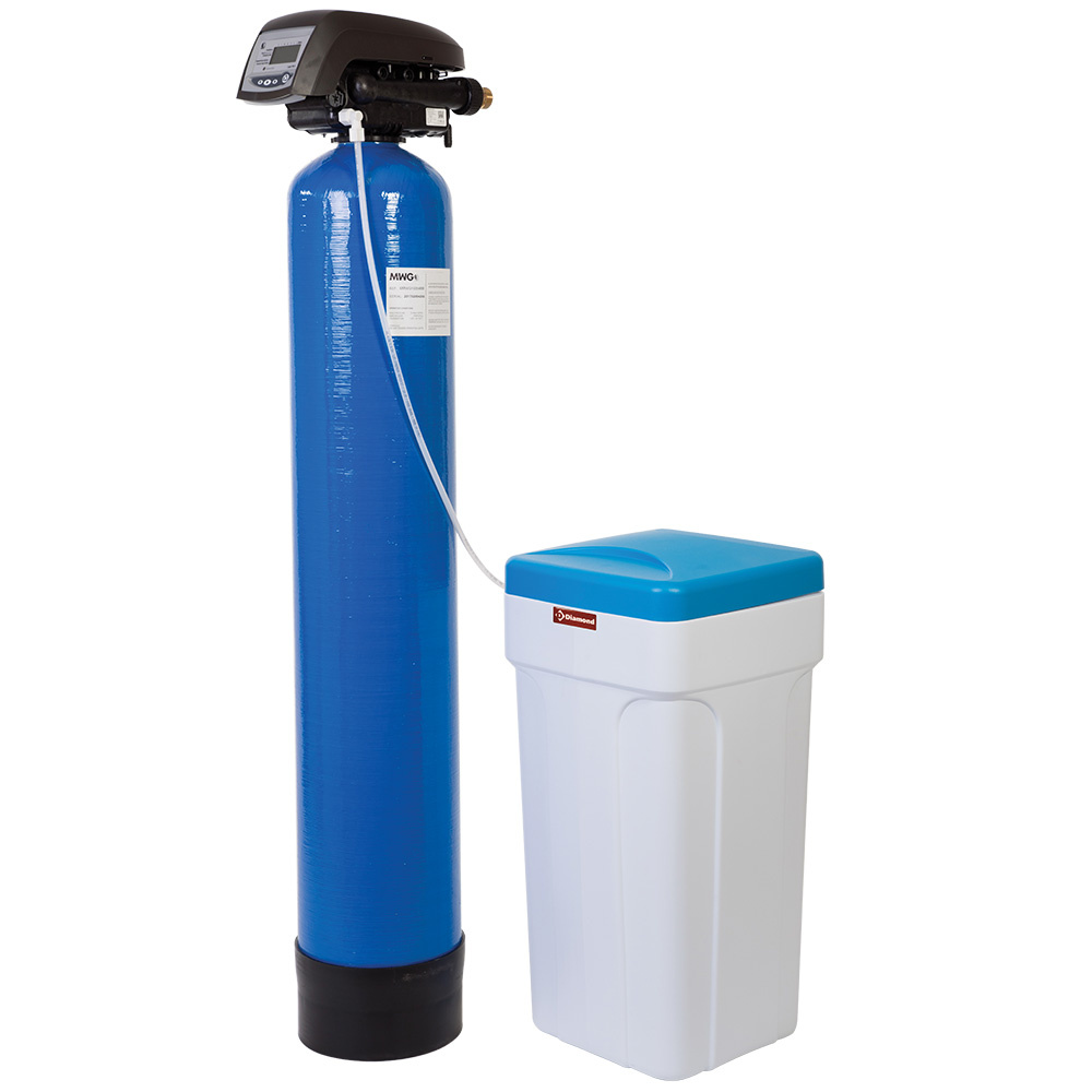 Diamond 50 Lt / 2 UNITS Chrono-Volumetrischer Wasserenthärter, 50l, Monoblock
