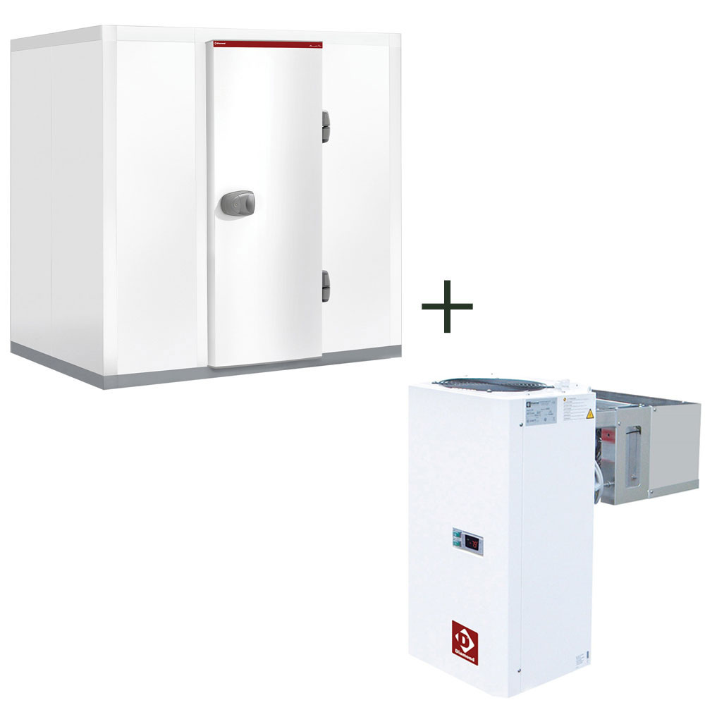Diamond Kuehl/Gefrierkuehlzellen Zusammenstellung Gefrierraum T° -18° -22° bestehend aus :