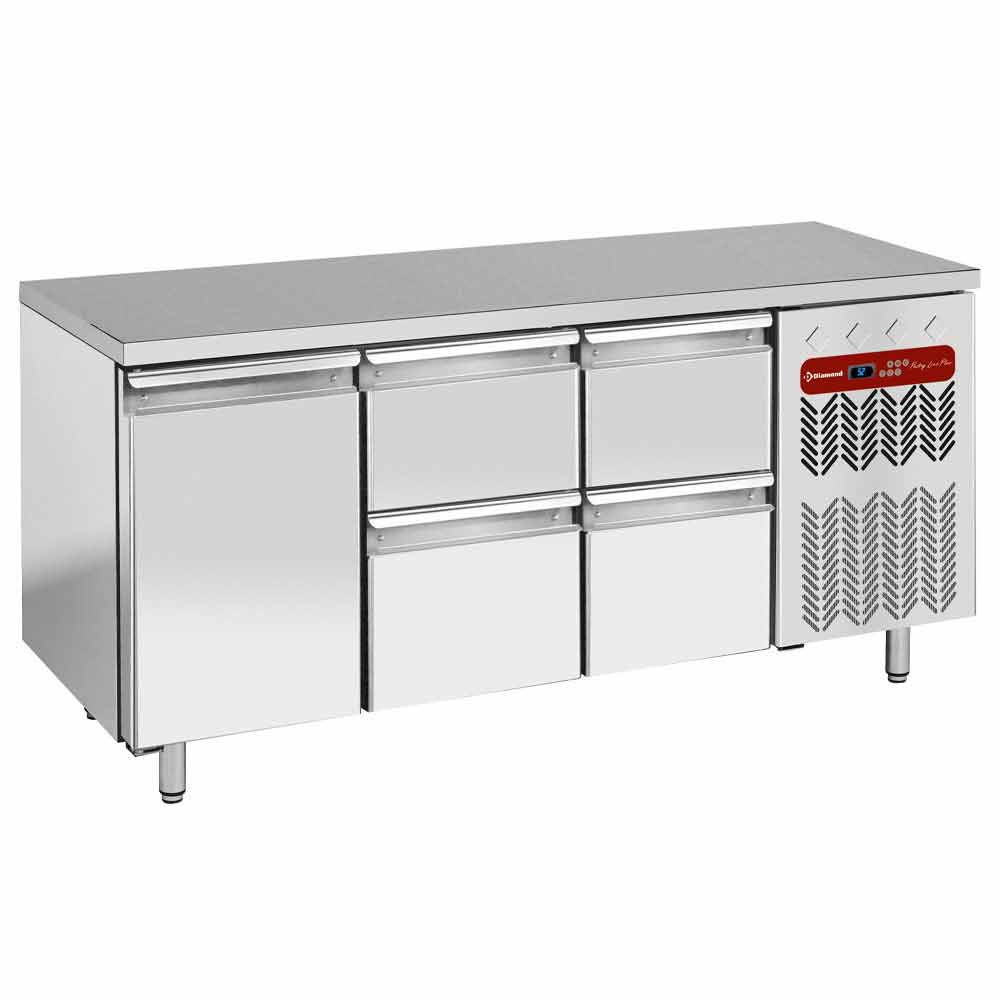 Diamond 700 MM / GN 1/1 Kühltisch bestehend aus :