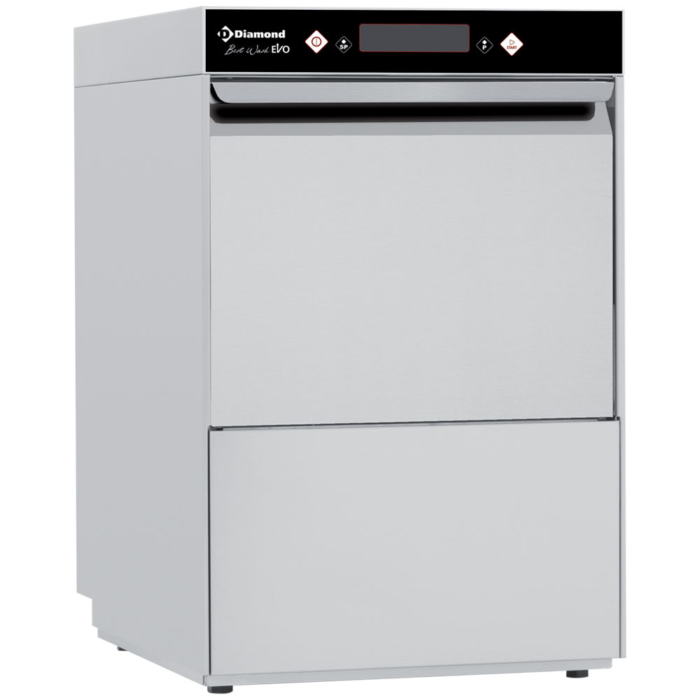 Gläserspülmaschine, Korb 400x400 mm " Full-Hygiène ", mit kontinuierlicher Entkalkung