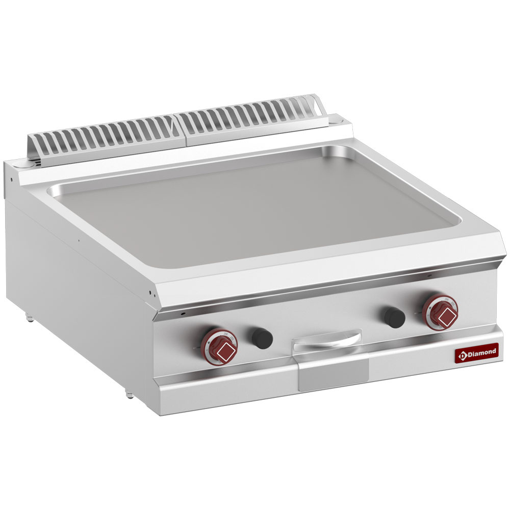 Diamond GAS Gas-Grillplatte, glatt, Modul 1/1 -Top-