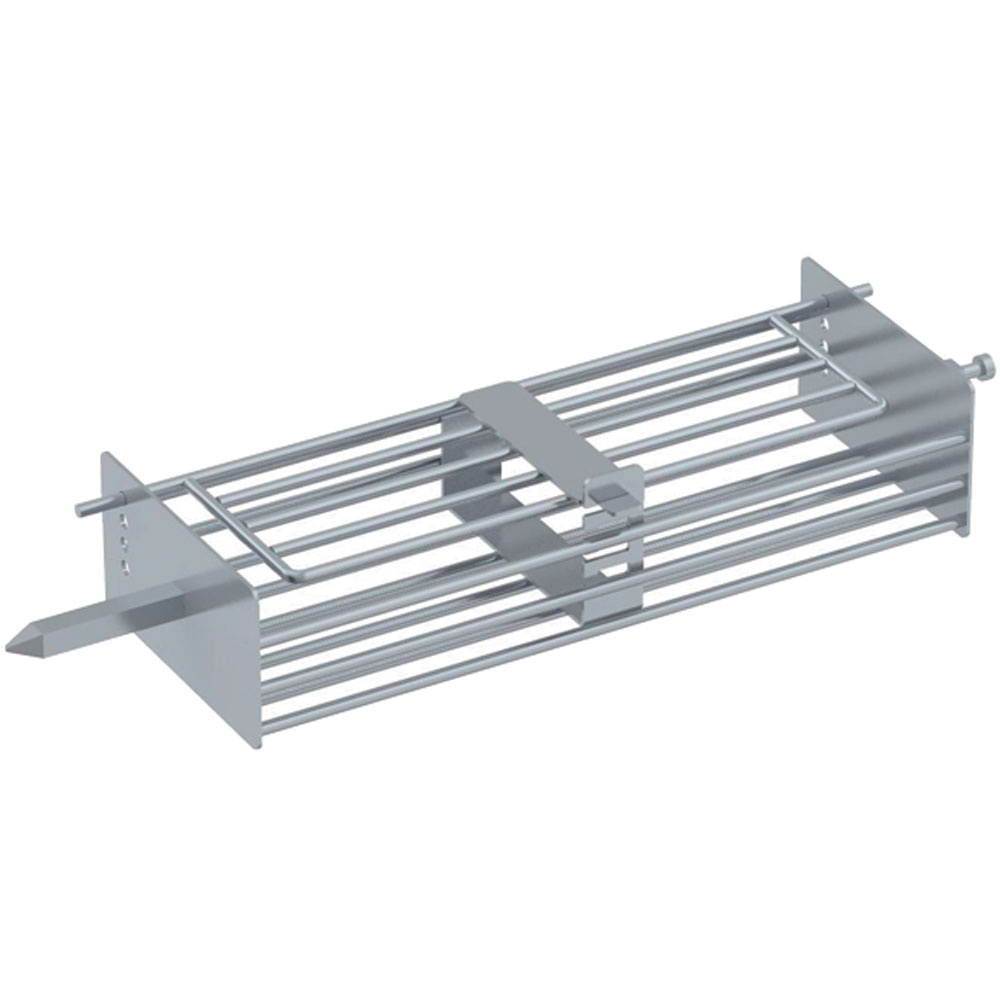 Drehkorb geschlossen, Kaninchen, kleine Knochen, Hühnerbeine usw ...