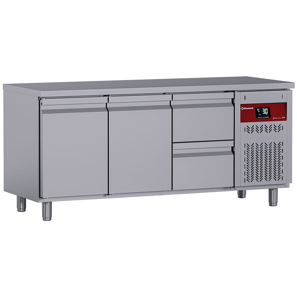 Diamond 700 MM / GN 1/1 Kühltisch bestehend aus :